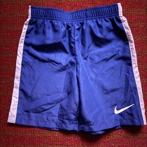 Nike Boys Dri-FIT Blue Athletic Shorts Size 5